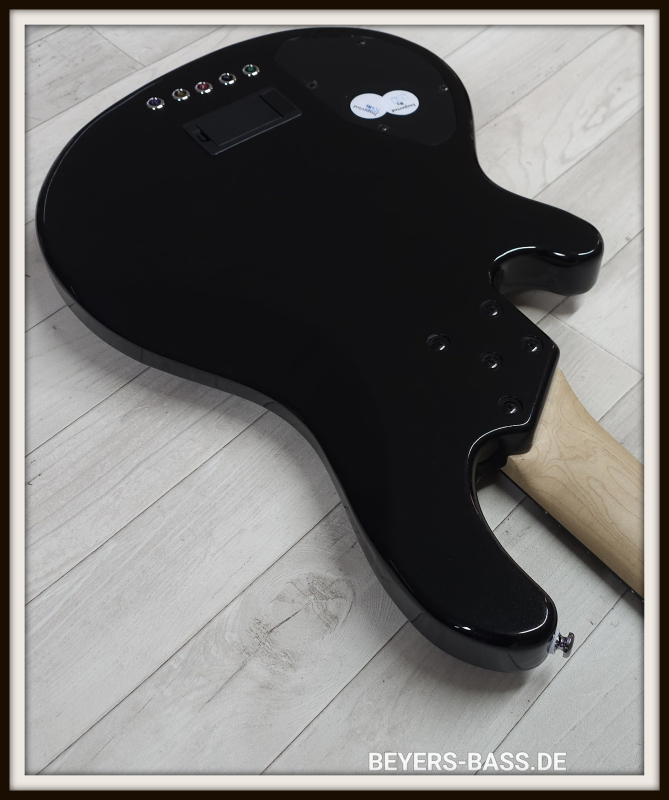 Lakland Skyline 55-02C Custom, Black Sparkle Gloss